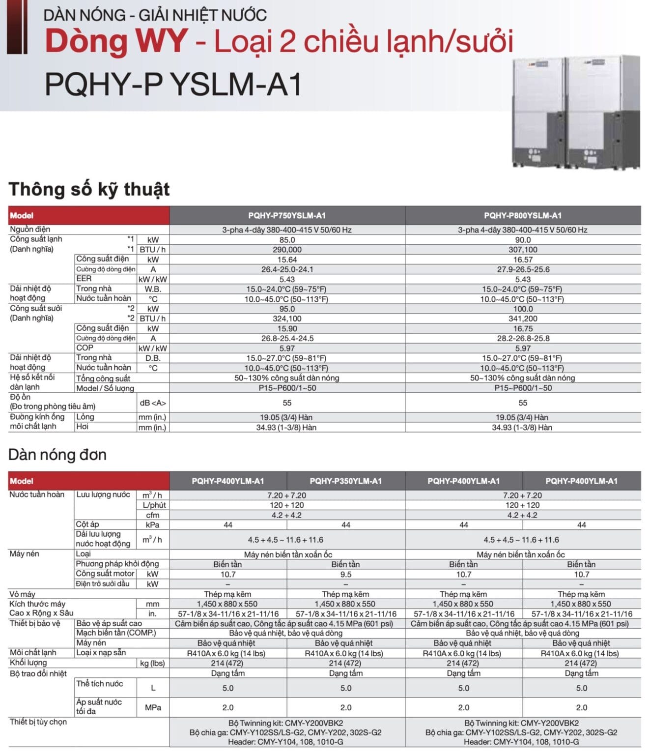 Mitsubishi Electric City Multi PQHY 2